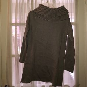 Oversized turtleneck sweater